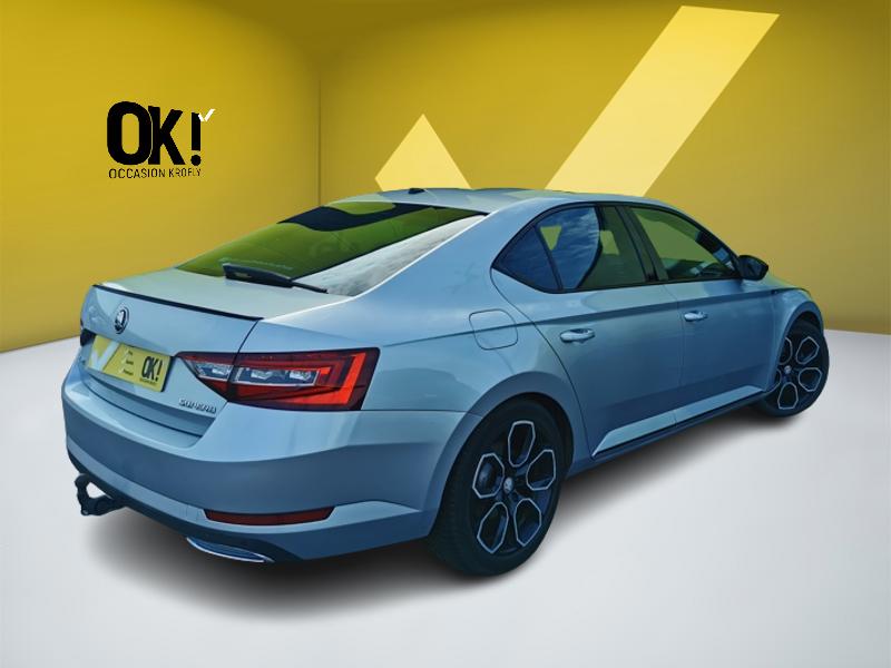 Image Skoda SUPERB BERLINE Sportline 1.8 TSI 180 ch DSG7 Siège électrique à mémoire chauffant Toit ouvrant Caméra Coffre électr