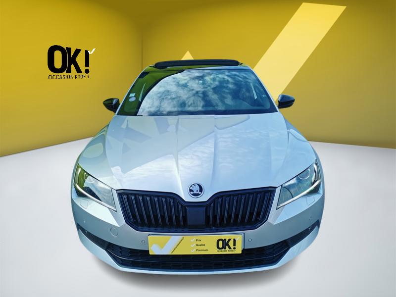 Image Skoda SUPERB BERLINE Sportline 1.8 TSI 180 ch DSG7 Siège électrique à mémoire chauffant Toit ouvrant Caméra Coffre électr
