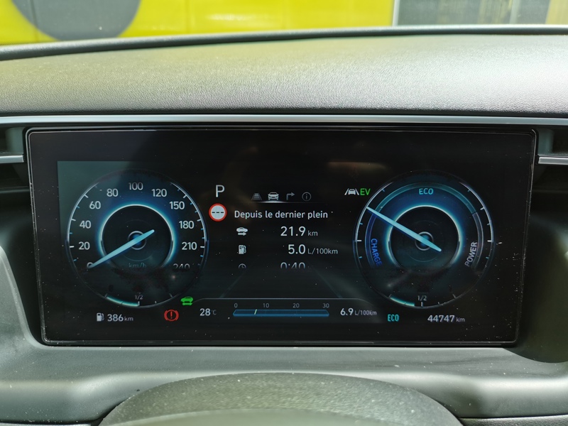 Image Hyundai TUCSON Creative Hybrid 2WD 1.6 T-GDI 230 ch BVA6 Siège chauffant Gps Bluetooth Caméra Clim Bi-zone 