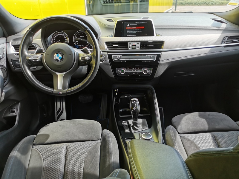 Image BMW SÉRIE X2 xDrive 18d M Sport 2.0 150 ch Siège électrique à mémoire chauffant Caméra Coffre électrique Gps Blue
