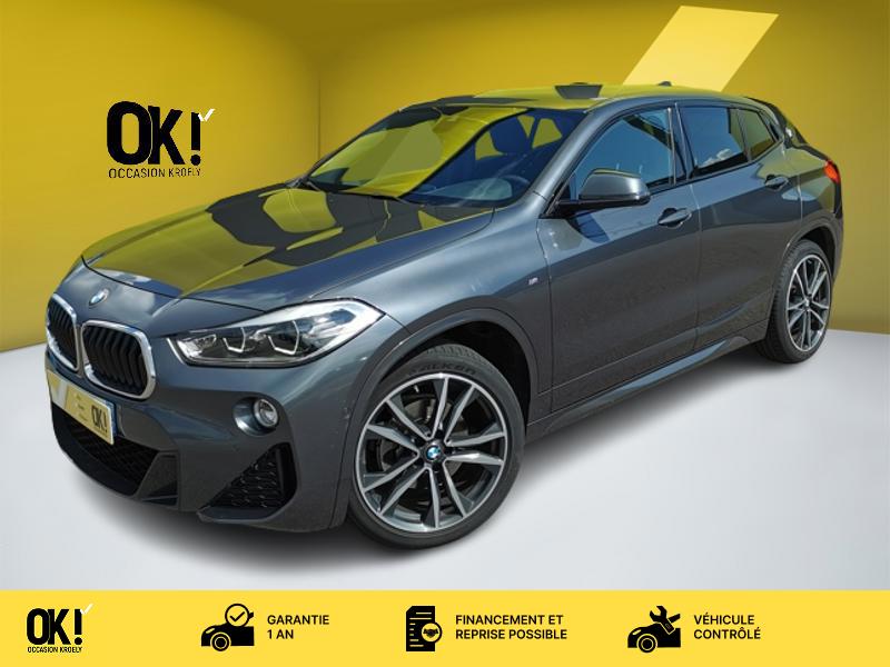 Photo BMW SÉRIE X2 xDrive 18d M Sport 2.0 150 ch Siège électrique à mémoire chauffant Caméra Coffre électrique Gps Blue