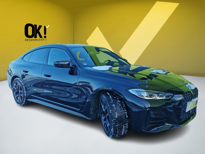 Image BMW SÉRIE 4 GRAN COUPE 420 d M Sport 190 ch S8 Siège électrique à mémoire Gps Bluetooth Caméra Régulateur/Limiteur  Clim Tr