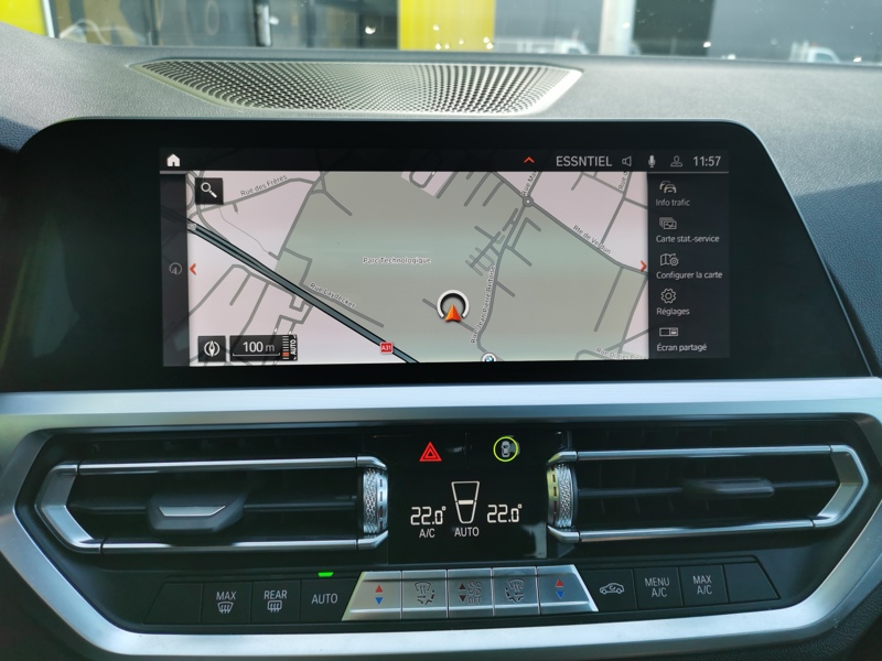 Image BMW SÉRIE 4 GRAN COUPE 420 d M Sport 190 ch S8 Siège électrique à mémoire Gps Bluetooth Caméra Régulateur/Limiteur  Clim Tr