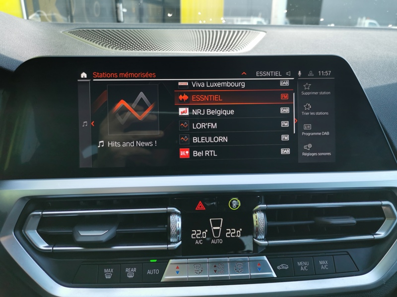 Image BMW SÉRIE 4 GRAN COUPE 420 d M Sport 190 ch S8 Siège électrique à mémoire Gps Bluetooth Caméra Régulateur/Limiteur  Clim Tr