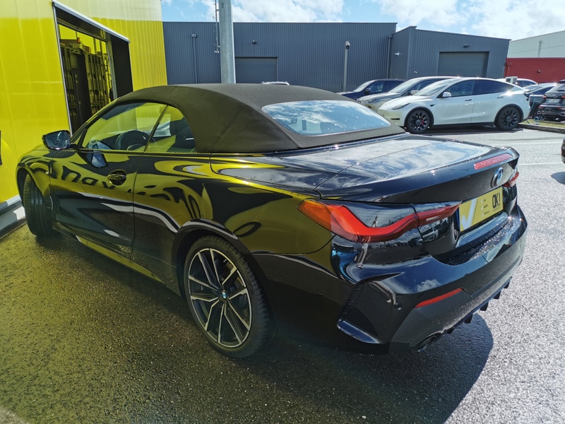Image BMW SÉRIE 4 CABRIO 420d M Sport 190 ch Siège électrique à mémoire chauffant Volant Chauffant Caméra Apple Carplay 