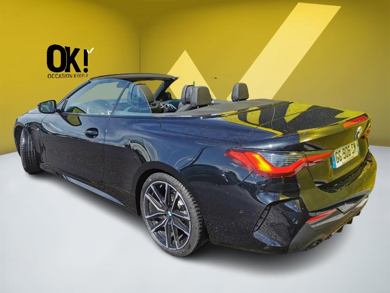 Image BMW SÉRIE 4 CABRIO 420d M Sport 190 ch Siège électrique à mémoire chauffant Volant Chauffant Caméra Apple Carplay 