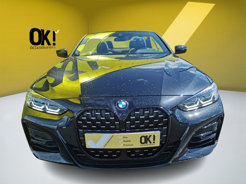 Image BMW SÉRIE 4 CABRIO 420d M Sport 190 ch Siège électrique à mémoire chauffant Volant Chauffant Caméra Apple Carplay 