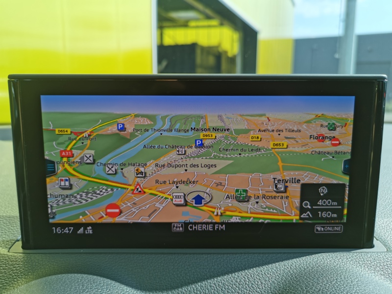 Image Audi Q2 35 TDI advanced S-line 150 ch S-tronic7 Siège chauffant Toit ouvrant Caméra Coffre électrique Gps Bl