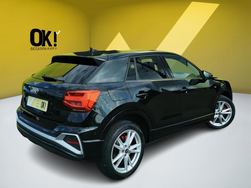 Image Audi Q2 35 TDI advanced S-line 150 ch S-tronic7 Siège chauffant Toit ouvrant Caméra Coffre électrique Gps Bl