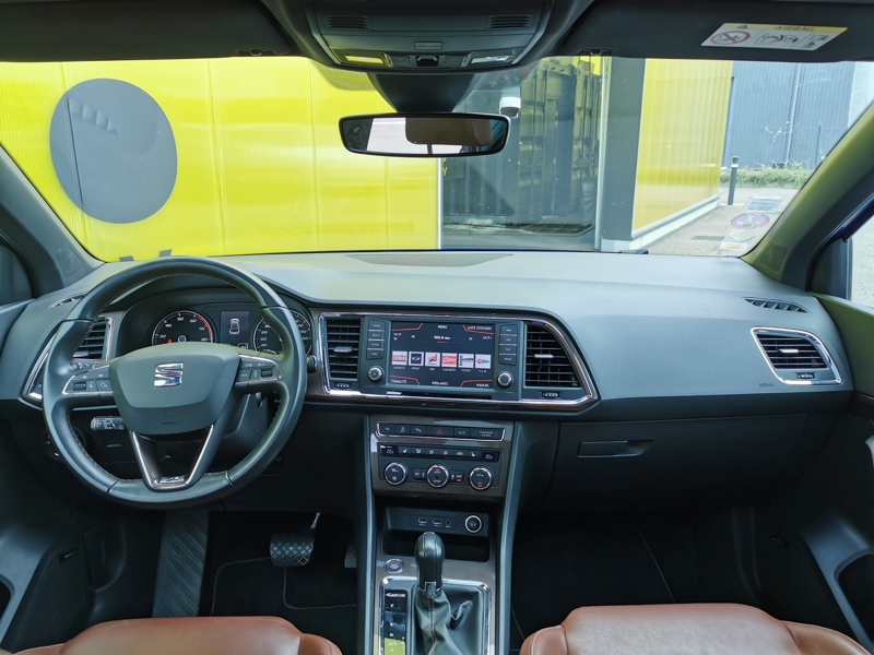 Image Seat ATECA Xcellence 4Drive 2.0 TSI 190 DSG7 Cuir électrique chauffant Toit ouvrant Bluetooth Gps Caméra Apple 