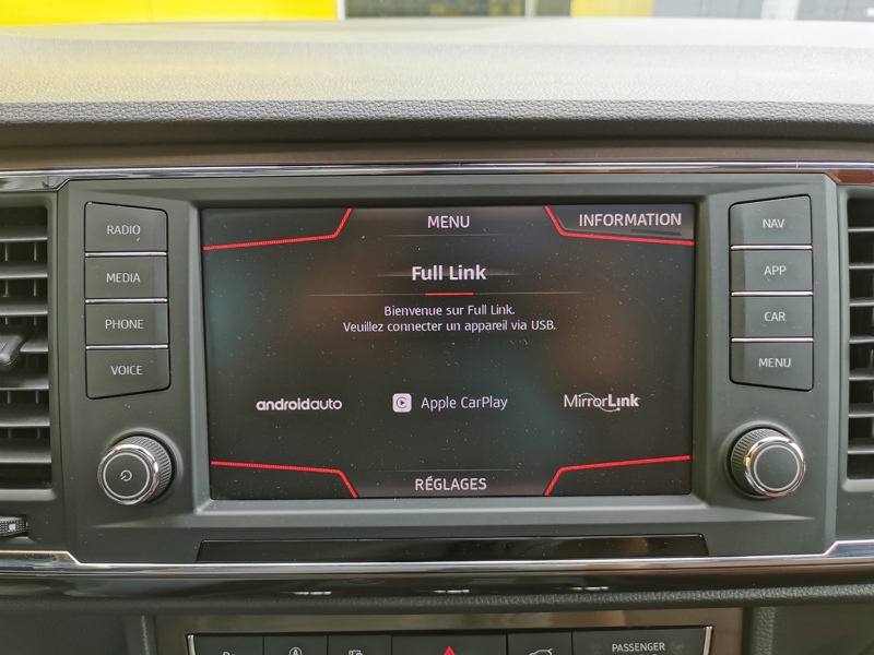 Image Seat ATECA Xcellence 4Drive 2.0 TSI 190 DSG7 Cuir électrique chauffant Toit ouvrant Bluetooth Gps Caméra Apple 