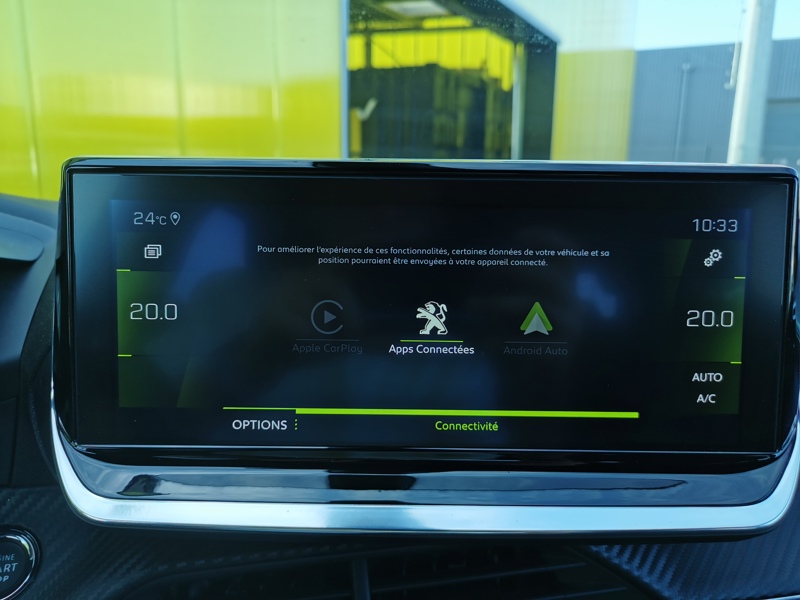 Image Peugeot 2008 GT 1.2 155 ch EAT8 Régulateur/Limiteur Siège chauffant Apple Carplay Caméra Bluetooth 