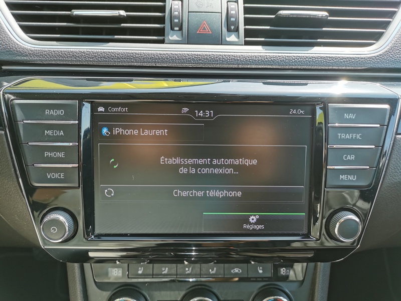 Image Skoda SUPERB BERLINE L&K 4x4 2.0 TDI 190 ch DSG6 Laurin Klement Siège électrique à mémoire chauffant/Ventilé Toit ouvrant