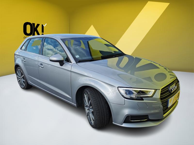 Image Audi A3 SPORTBACK Design luxe 2.0 TFSI 190 ch Caméra Gps Bluetooth Clim Bi-zone Feux auto 