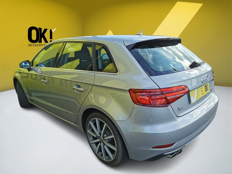 Image Audi A3 SPORTBACK Design luxe 2.0 TFSI 190 ch Caméra Gps Bluetooth Clim Bi-zone Feux auto 