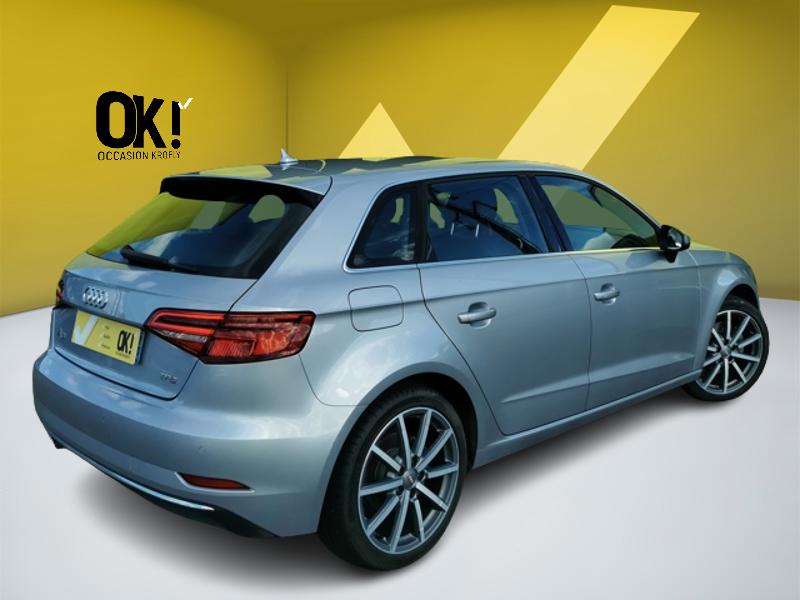Image Audi A3 SPORTBACK Design luxe 2.0 TFSI 190 ch Caméra Gps Bluetooth Clim Bi-zone Feux auto 
