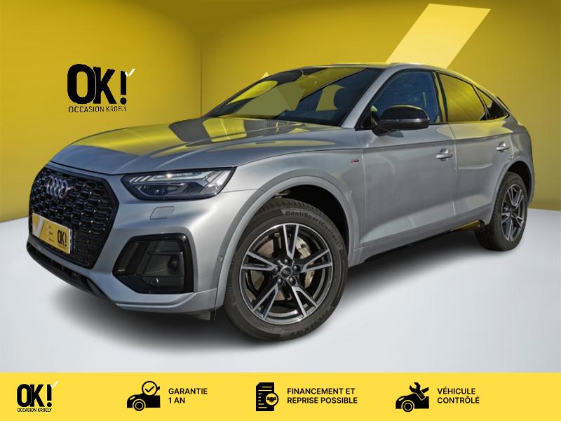 Photo Audi Q5 SPORTBACK 40 TDI quattro S line 204 ch S-tronic7 MHEV HYBRID Siège chauffant Toit ouvrant Caméra Coffre électr