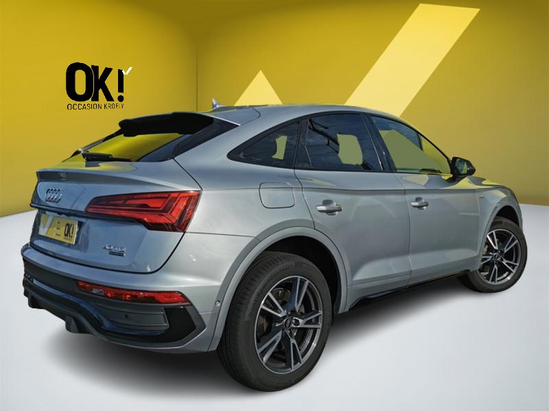 Image Audi Q5 SPORTBACK 40 TDI quattro S line 204 ch S-tronic7 MHEV HYBRID Siège chauffant Toit ouvrant Caméra Coffre électr