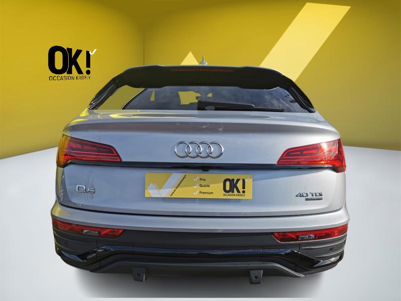 Image Audi Q5 SPORTBACK 40 TDI quattro S line 204 ch S-tronic7 MHEV HYBRID Siège chauffant Toit ouvrant Caméra Coffre électr