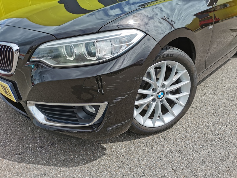 Image BMW SÉRIE 2 CABRIO 220 d Luxury 190 ch S8 Caméra Bluetooth Gps Siège chauffant Régulateur/Limiteur Clim Bi-zone 