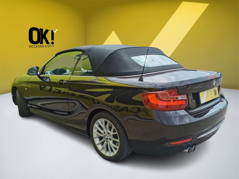 Image BMW SÉRIE 2 CABRIO 220 d Luxury 190 ch S8 Caméra Bluetooth Gps Siège chauffant Régulateur/Limiteur Clim Bi-zone 
