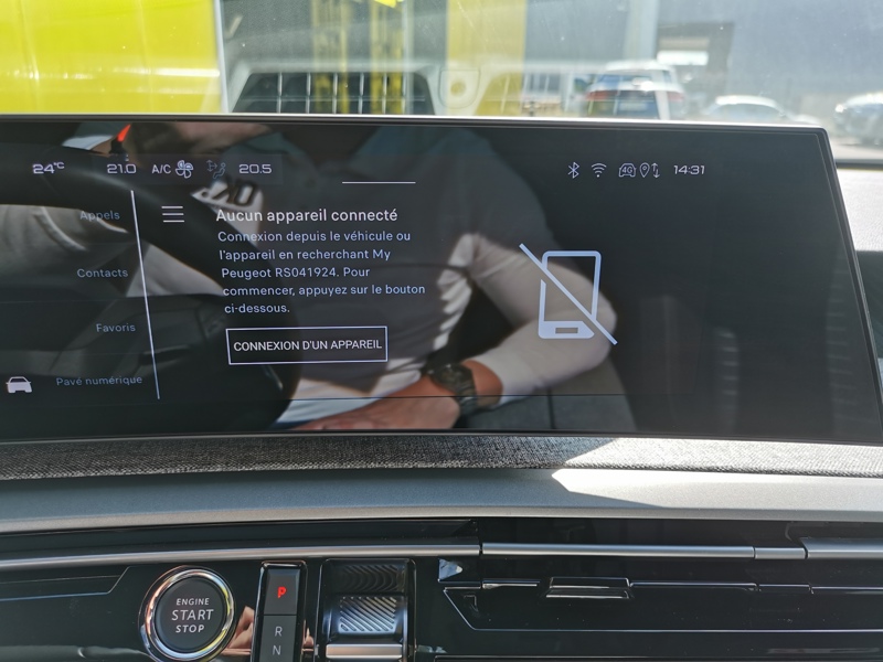 Image Peugeot 〳㠰⠠䑐⠩ㄱ㈮㈰ⴳ⤾ Mhev Hybrid 136 ch Allure E-DCS6 Mirror Screen Caméra Gps Bluetooth Clim Bi-zone Régulateur/Limiteur