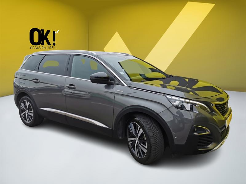 Image Peugeot 5008 GT Line 1.6 165 ch EAT6 7 places Caméra Gps Apple Carplay Coffre électrique Régulateur/Limiteur 