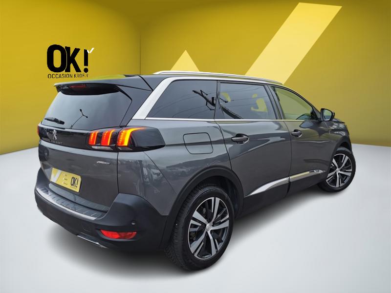 Image Peugeot 5008 GT Line 1.6 165 ch EAT6 7 places Caméra Gps Apple Carplay Coffre électrique Régulateur/Limiteur 