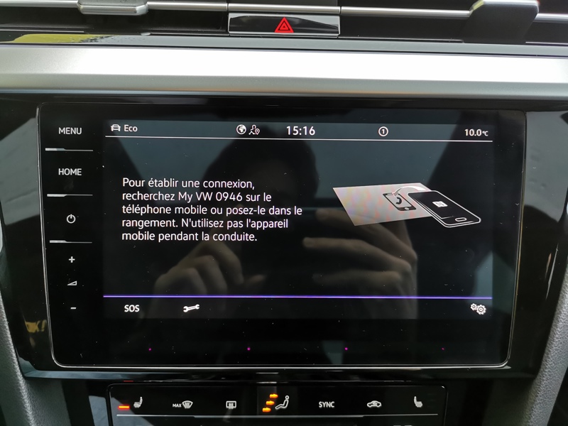 Image Volkswagen 牁整湯⠠䠳⤸〨⸷〲〲㸭) R-Line 2.0 TDI 150 ch DSG7 Siège chauffant av/ar Coffre électrique Toit ouvrant Caméra Gps Bluetooth