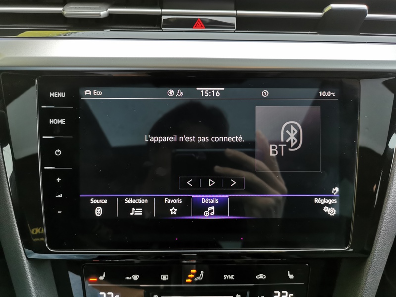 Image Volkswagen 牁整湯⠠䠳⤸〨⸷〲〲㸭) R-Line 2.0 TDI 150 ch DSG7 Siège chauffant av/ar Coffre électrique Toit ouvrant Caméra Gps Bluetooth