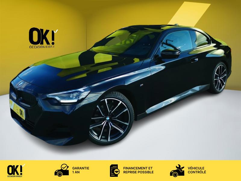 Photo BMW 楲⁥′潃灵⃩䜨㈴⠩〲ㄲ㸭) 220 i M Sport 184 ch Cuir électrique à mémoire chauffant Toit ouvrant Caméra Gps Bluetooth 