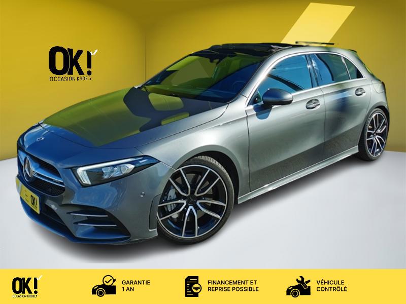 Photo Mercedes-Benz 汃獡敳䄠⠠䵂ㄠ㜷⠩㌰㈮㄰ⴸ⤾ 35 AMG 4Matic 306 ch Siège chauffant Toit ouvrant Caméra Bluetooth Gps Régulateur/Limiteur 