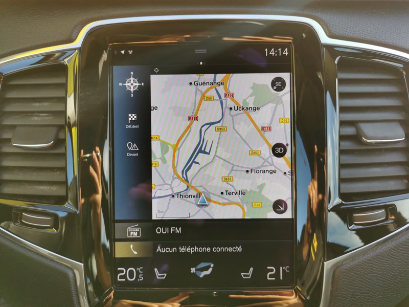 Image Volvo 䍘〹⠠〱㈮㄰ⴴ⤾ Inscription Luxe AWD D5 235 ch BVA8 7 places Siège électrique à mémoire chauffant Toit ouvrant Camér