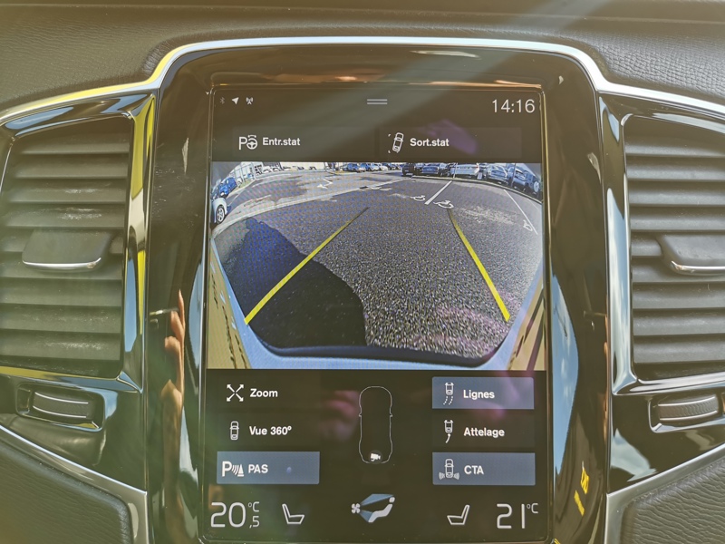 Image Volvo 䍘〹⠠〱㈮㄰ⴴ⤾ Inscription Luxe AWD D5 235 ch BVA8 7 places Siège électrique à mémoire chauffant Toit ouvrant Camér