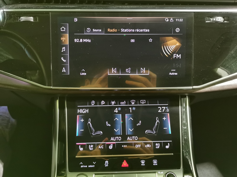 Image Audi 㡑⠠䴴⥎〨⸷〲㠱㸭) 50 TDI quattro 286 ch S line  Siège électrique à mémoire chauffant/ventilé Coffre élctrique Clim 4zo