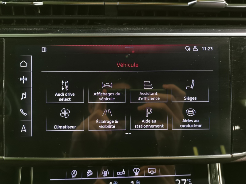 Image Audi 㡑⠠䴴⥎〨⸷〲㠱㸭) 50 TDI quattro 286 ch S line  Siège électrique à mémoire chauffant/ventilé Coffre élctrique Clim 4zo