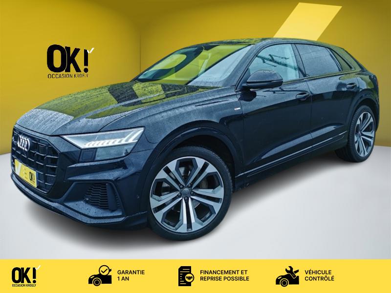 Photo Audi 㡑⠠䴴⥎〨⸷〲㠱㸭) 50 TDI quattro 286 ch S line  Siège électrique à mémoire chauffant/ventilé Coffre élctrique Clim 4zo