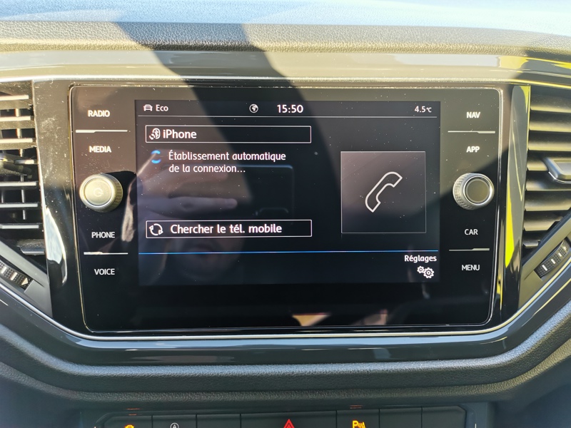 Image Volkswagen T-ROC Carat 1.5 TSI 150 ch  Siège chauffant Radar de stationnement Clim Bi-zone Gps Bluetooth  