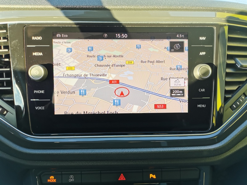 Image Volkswagen T-ROC Carat 1.5 TSI 150 ch  Siège chauffant Radar de stationnement Clim Bi-zone Gps Bluetooth  