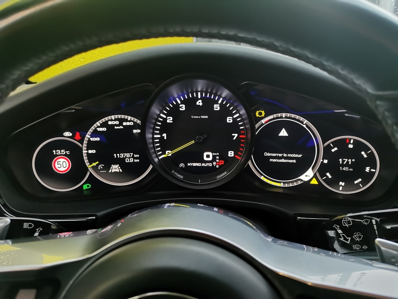 Image Porsche PANAMERA SPORT TURISMO 4 E-Hybrid 2.9 462 ch PDK8 Siège électrique à mémoire chauffant/ventilé Toit pano Caméra Coffre élec