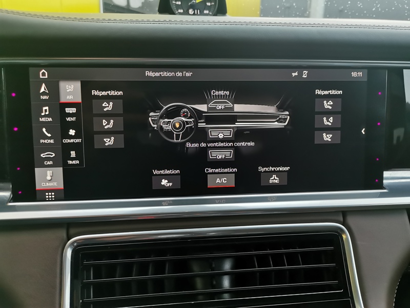 Image Porsche PANAMERA SPORT TURISMO 4 E-Hybrid 2.9 462 ch PDK8 Siège électrique à mémoire chauffant/ventilé Toit pano Caméra Coffre élec