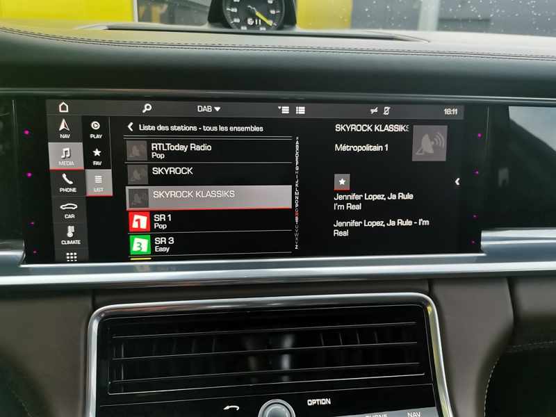 Image Porsche PANAMERA SPORT TURISMO 4 E-Hybrid 2.9 462 ch PDK8 Siège électrique à mémoire chauffant/ventilé Toit pano Caméra Coffre élec