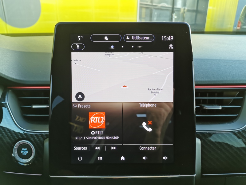 Image Renault ARKANA R.S. Line 1.6 E-Tech Hybrid 145 ch  Siège électrique chauffant Régulateur/Limiteur Caméra Gps Blueto