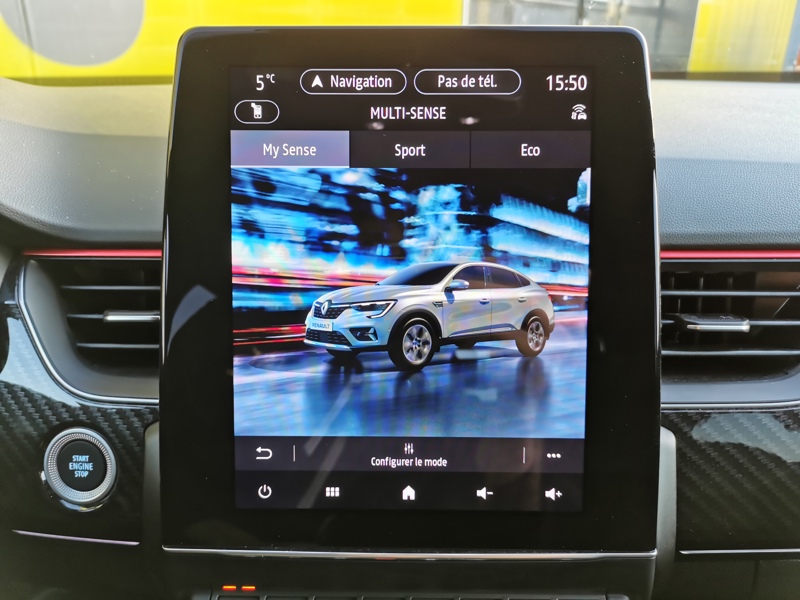 Image Renault ARKANA R.S. Line 1.6 E-Tech Hybrid 145 ch  Siège électrique chauffant Régulateur/Limiteur Caméra Gps Blueto