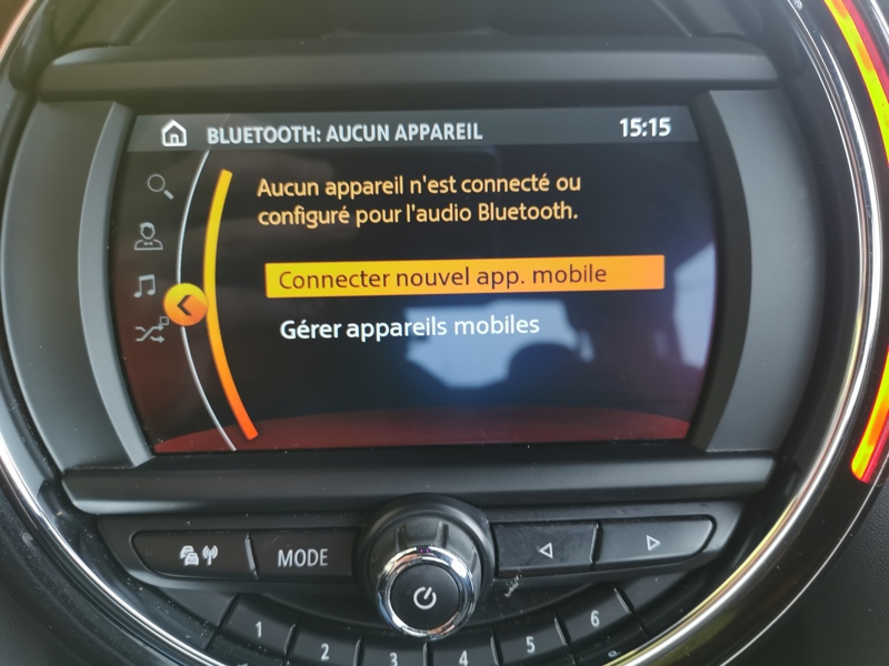 Image MINI MINI 3-PT. One 1.5 102 ch BVM6 Gps Bluetooth Clim Bi-zone Radar de stationnement Feux auto Régulateur/Limiteur 