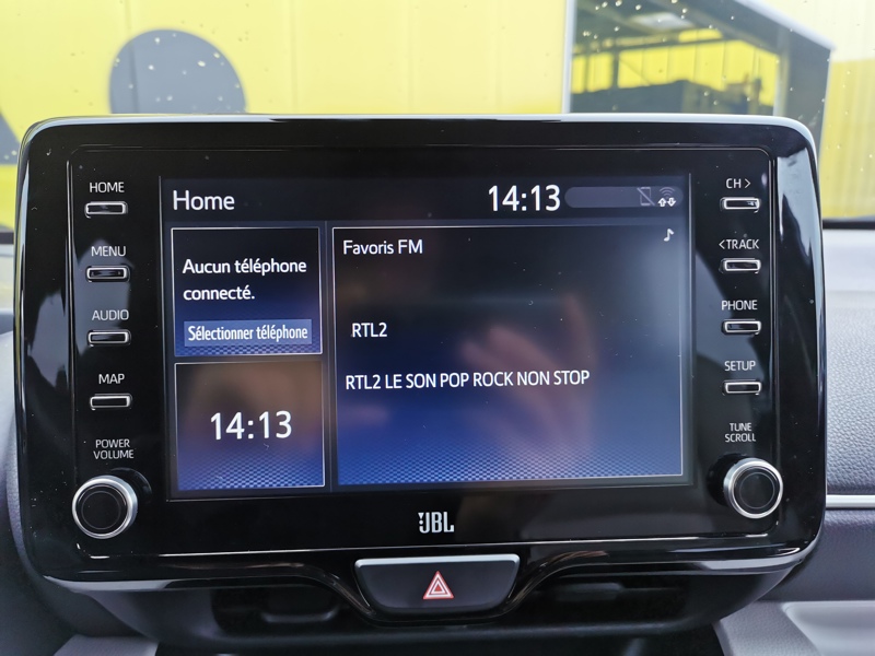 Image Toyota YARIS Hybrid Iconic 1.5 Dual VVT-i 116 ch  Siège chauffant Caméra Bluetooth Régulateur/Limiteur Clim Bi-zo