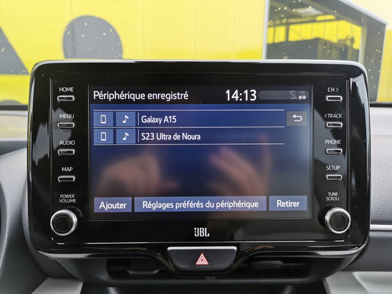 Image Toyota YARIS Hybrid Iconic 1.5 Dual VVT-i 116 ch  Siège chauffant Caméra Bluetooth Régulateur/Limiteur Clim Bi-zo