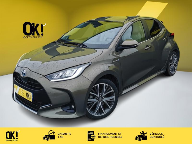 Photo Toyota YARIS Hybrid Iconic 1.5 Dual VVT-i 116 ch  Siège chauffant Caméra Bluetooth Régulateur/Limiteur Clim Bi-zo