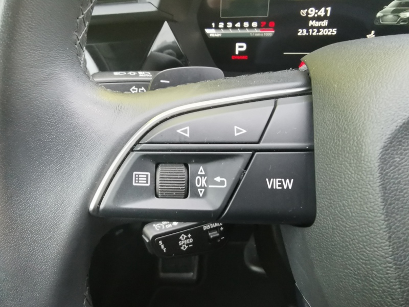 Image Audi A3 SPORTBACK 35 TFSI Design Luxe 150 ch S-tronic7 Mild-Hybrid Régulateur/Limiteur Caméra Bluetooth Gps Clim Bi-zo