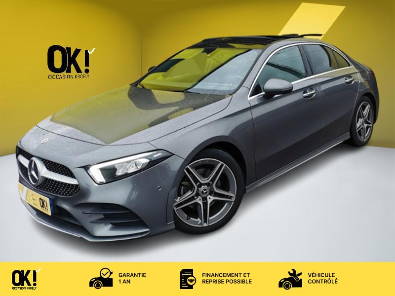 Photo Mercedes-Benz CLASSE A 180 d Berline AMG Line 116 ch  Siège chauffant Toit ouvrant Attelage Caméra Gps Bluetooth Régulateur